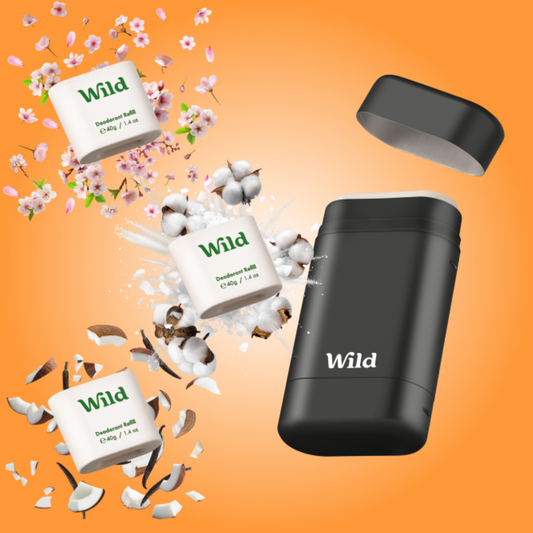 Bestsellers + Black Case Deodorant Trio Starter Pack