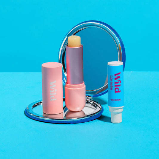 Rose Lip Balm Case + Original Refill Starter Pack